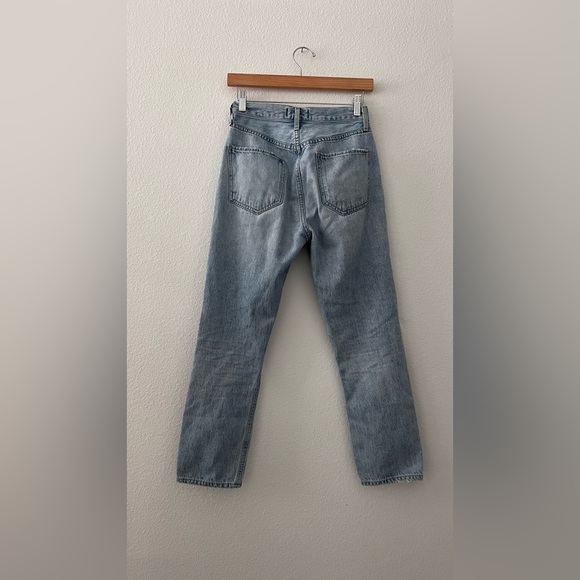 Agolde Riley distressed jeans size 24 - Picture 7 of 7